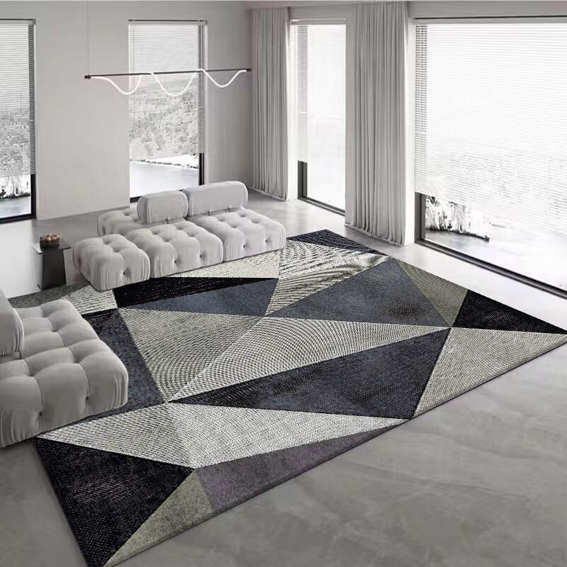 Fashionable and high-end carpet, living room sofa and coffee table carpet, light luxury Nordic minimalist carpet