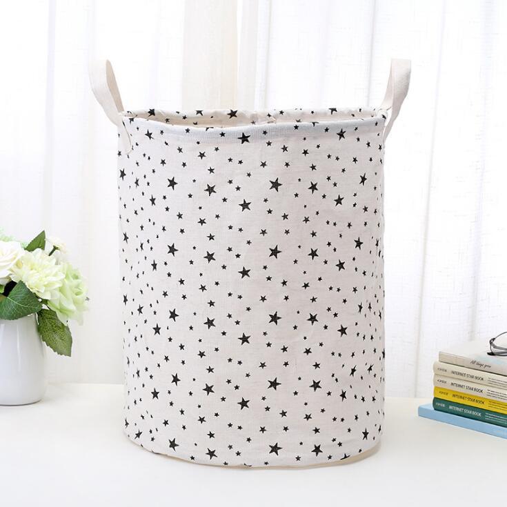 Foldable Laundry and Toy Storage Basket