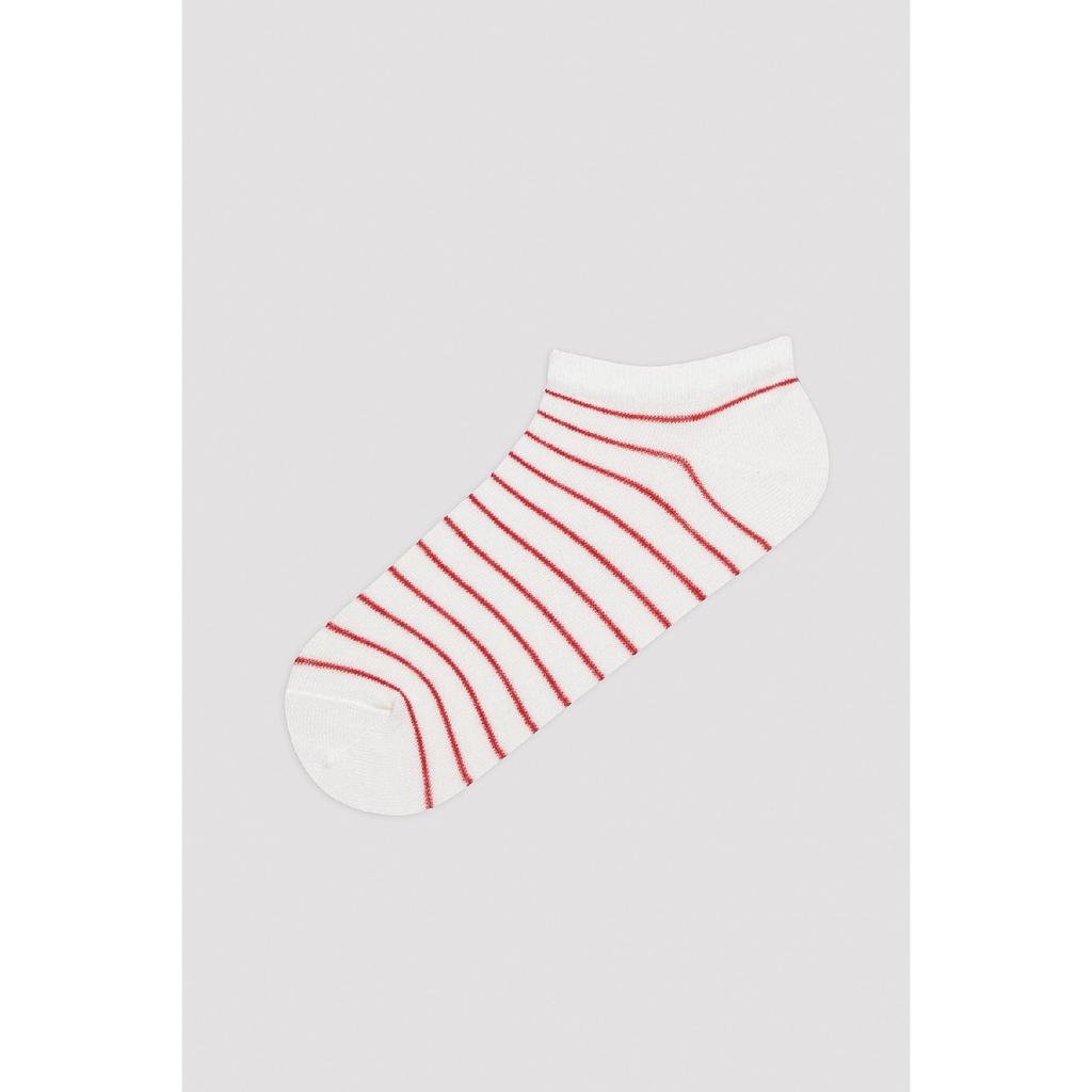 Colored Line 5 Booties Socks