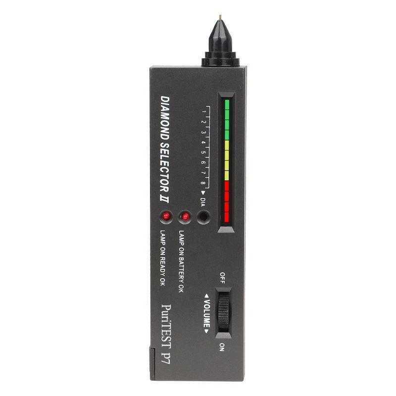 Hohe Genauigkeit Diamanttester Stift Tragbar Moissanit Tester Professionelles Schmuck Edelstein Detektor Werkzeug mit LED Tester Stift