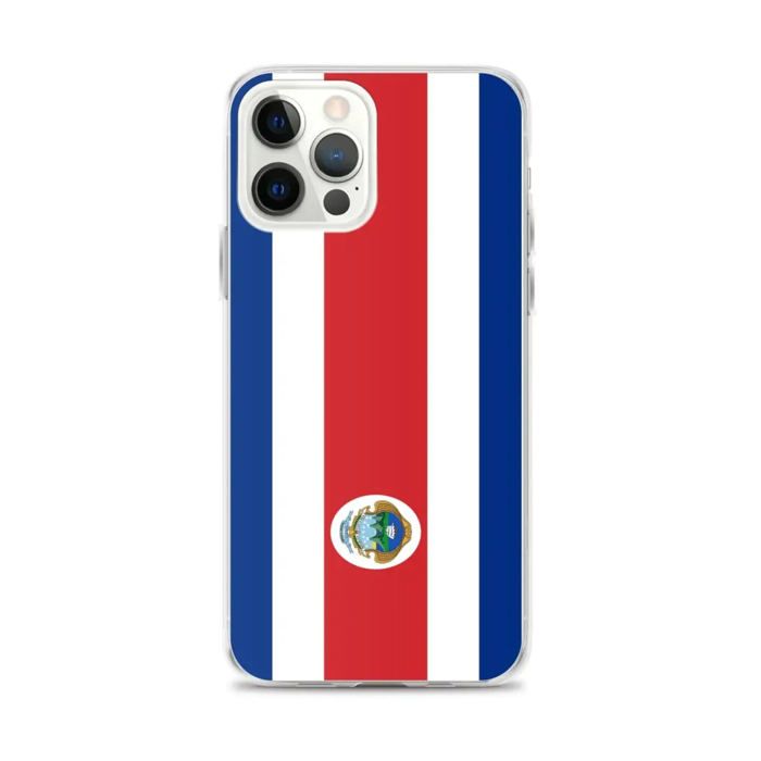 Coque Télephone Drapeau Costa Rica - iPhone 12 Pro Max