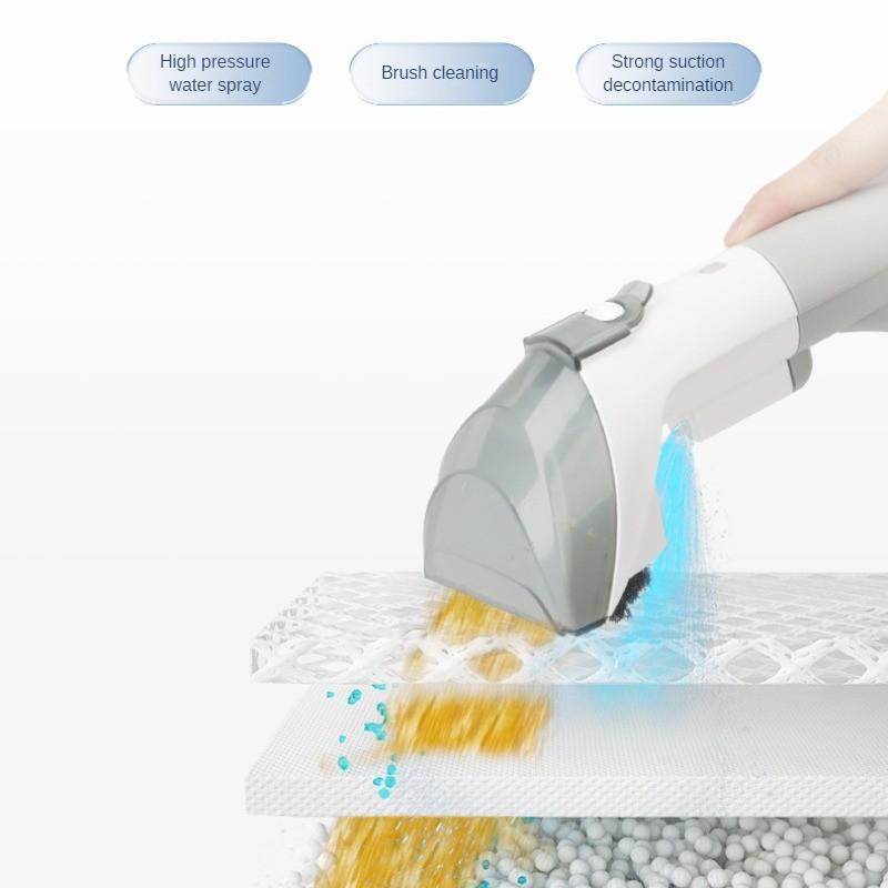 400W Household Spray Suction Integrated Machine Carpet Curtain Sofa Cleaning Machine Small Multifunctional Fabric Vacuum Cleaner