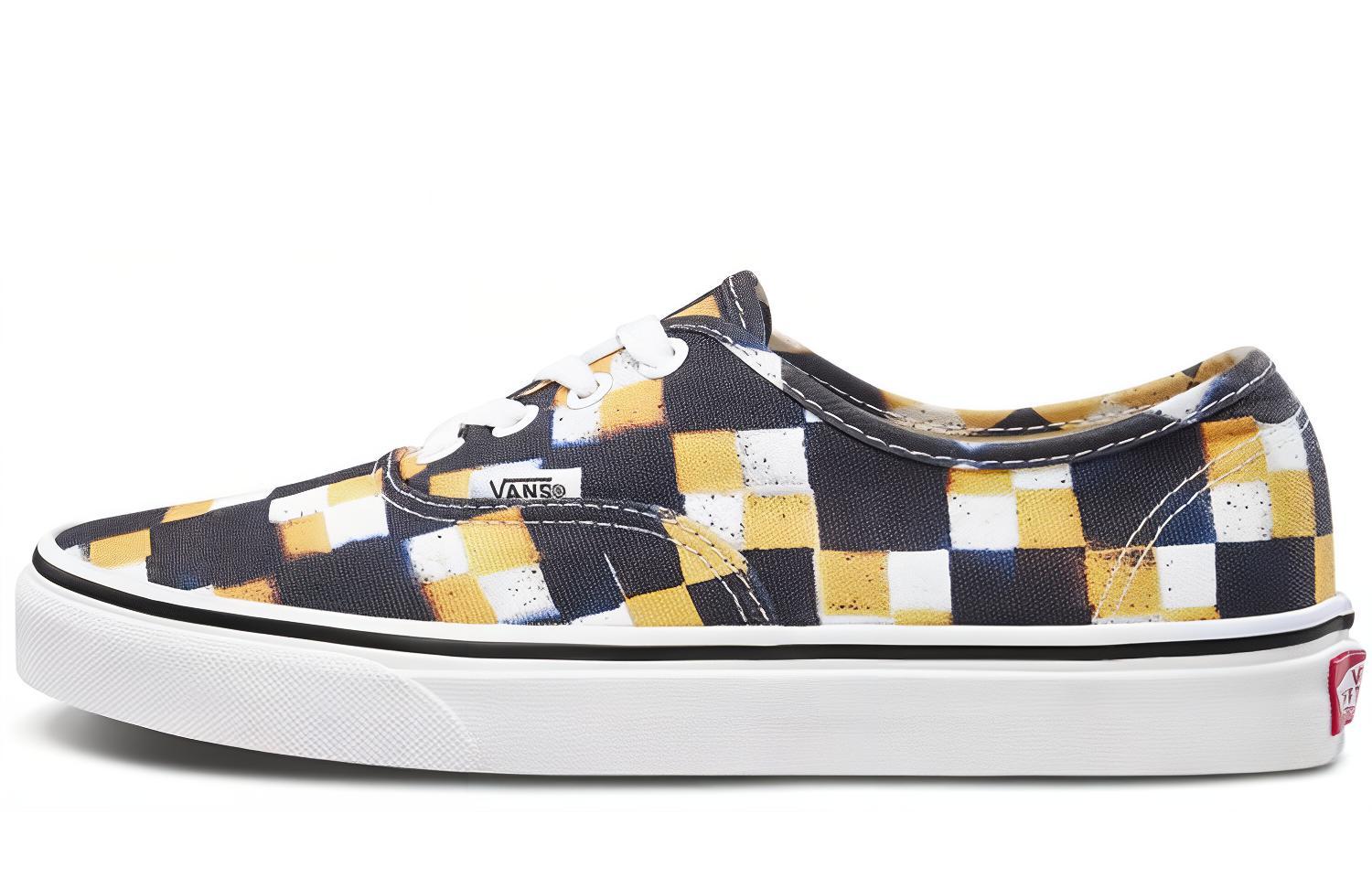 Vans Authentic Double Check Vault  Желто-серый  Женские VN0A38EMVJY 36