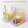 1 Set Storage Rack Eco-friendly Detachable Plastic Dish Cloth Drying Storage Rack for Home