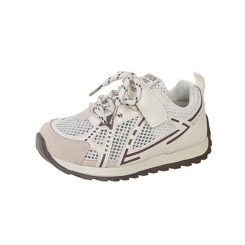 2025 Summer New Children's Sports Shoes Single Mesh Breathable Boys Running Shoes Fashionable Versatile Girls Forrest Gump Shoes Tide