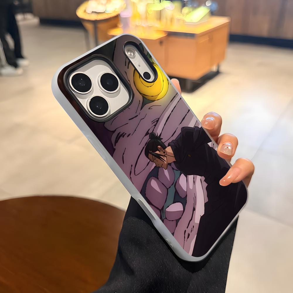 Geto S-Suguru Phone Case For IPhone 17 Air 16 E 15 14 Plus 13 12 11 Pro Max Jelly 2 In 1 Protective Case