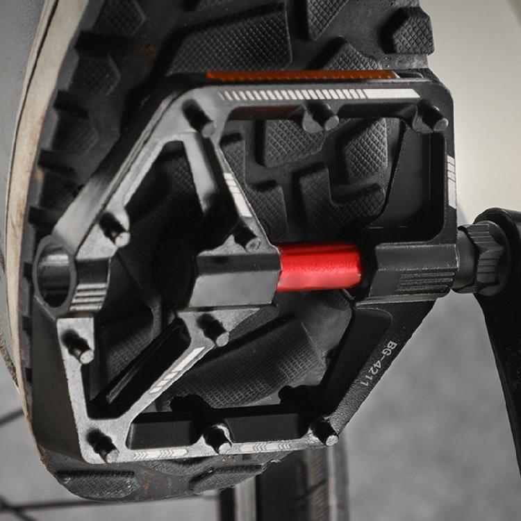 Aluminiumlegeringar Cykelpedaler Effektiva Cykelpedaler Multityp Cyklar Pedaler för Smidig och Säker Cykling