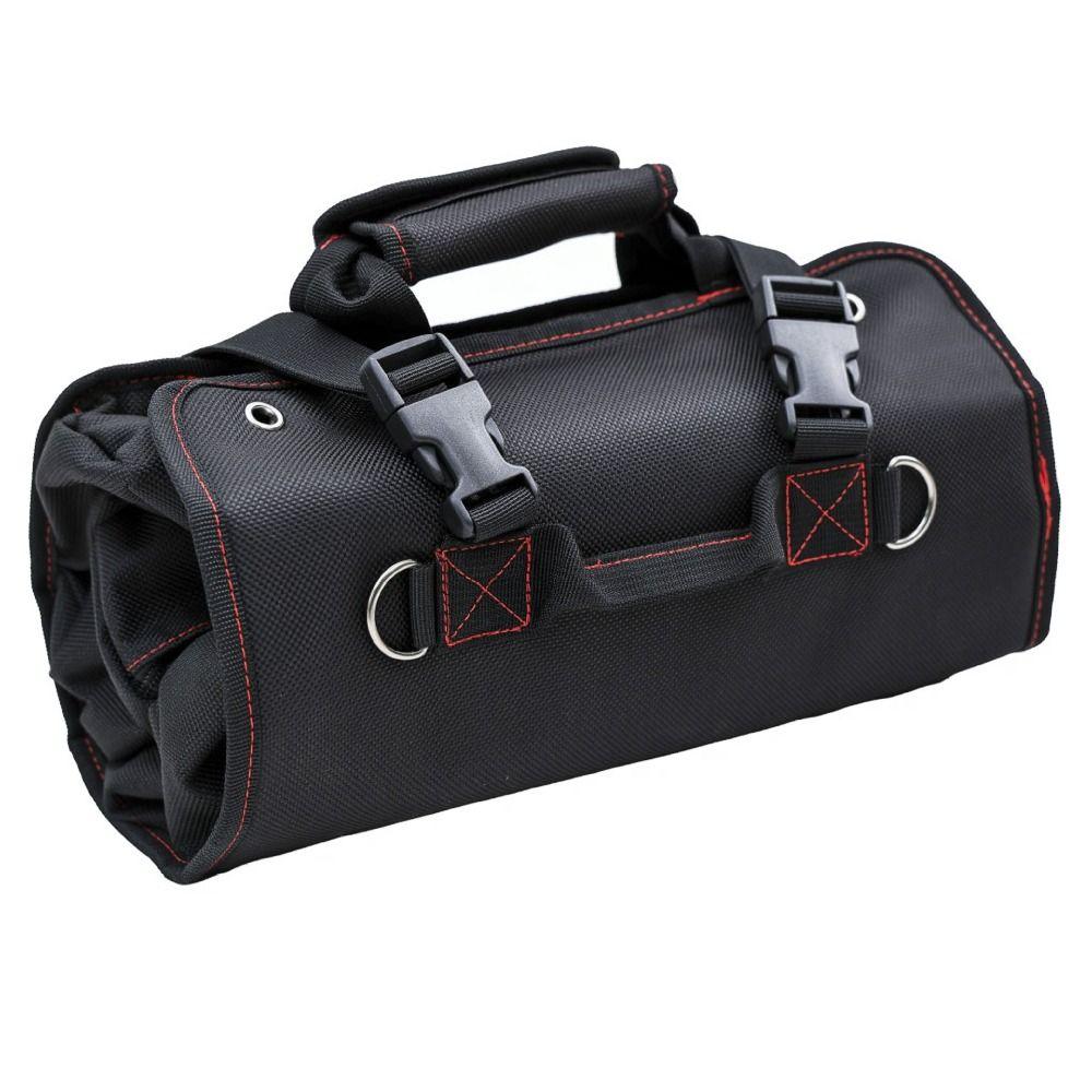 Multi-function Tool Storage Bag Thickened Tool Organizer Roll Up Tool Bag  Portable Organization