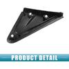 Front Left Door Mirror Corner mudguard Triangle Cover Trim No.60118-02370 Rearview Triangle Trim Panel for Toyota Corolla 2019-2021 Plastic Black