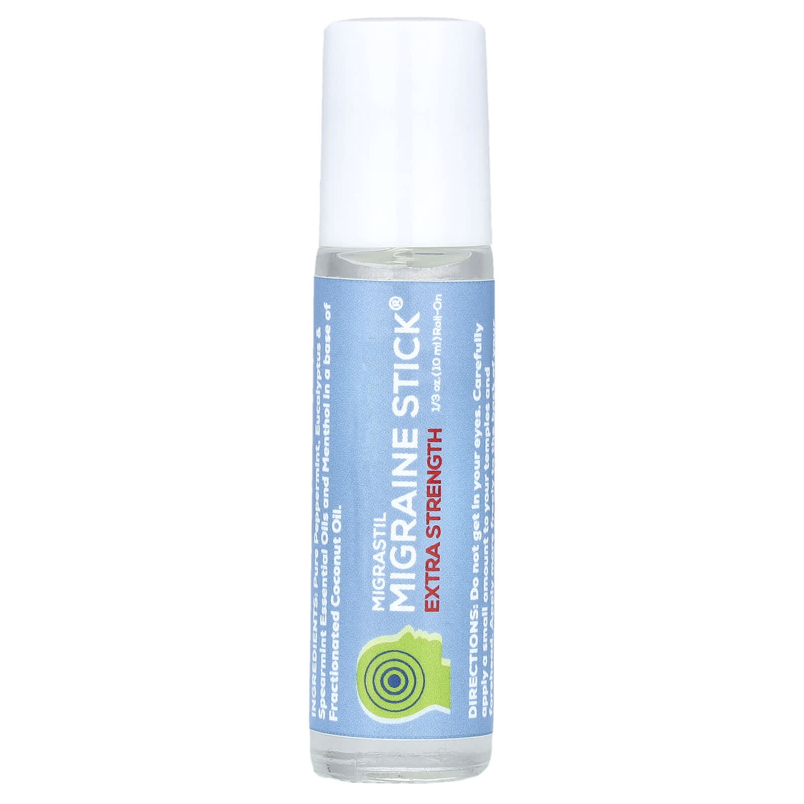 

Migrastil, Migraine Stick®, повышенная эффективность, 0,33 унции (10 мл)