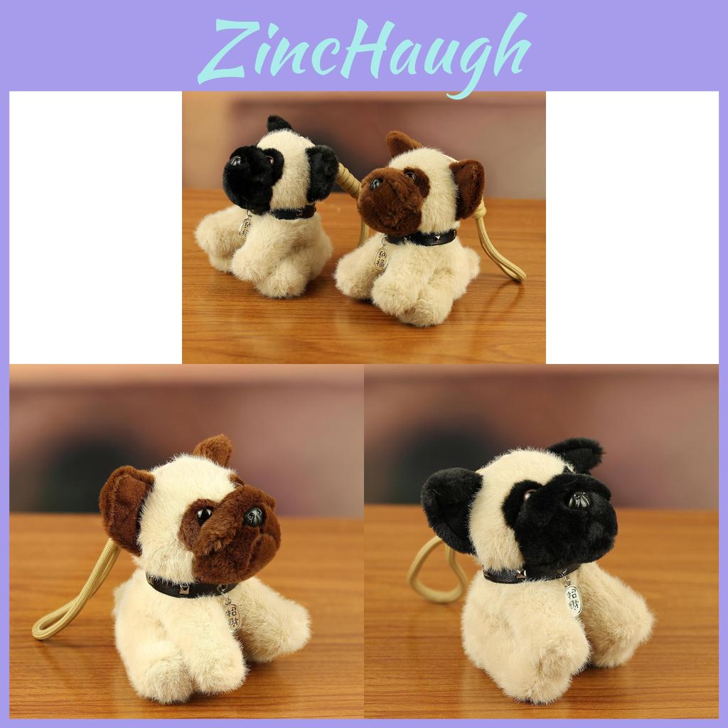 Plush Dog Keychain Cute Bear Dog Phone Charm With Pp Cotton Filling For Kids And Adults