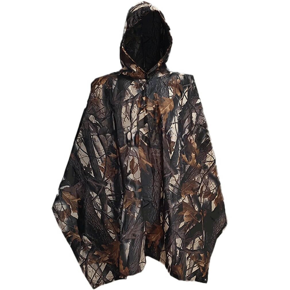 Raincoat with storage rain rain leisure rain mountain one size fits camouflage 2 [Arcade] bag, 3-way, raincoat, gear, poncho, sheet, cover, sunshade,