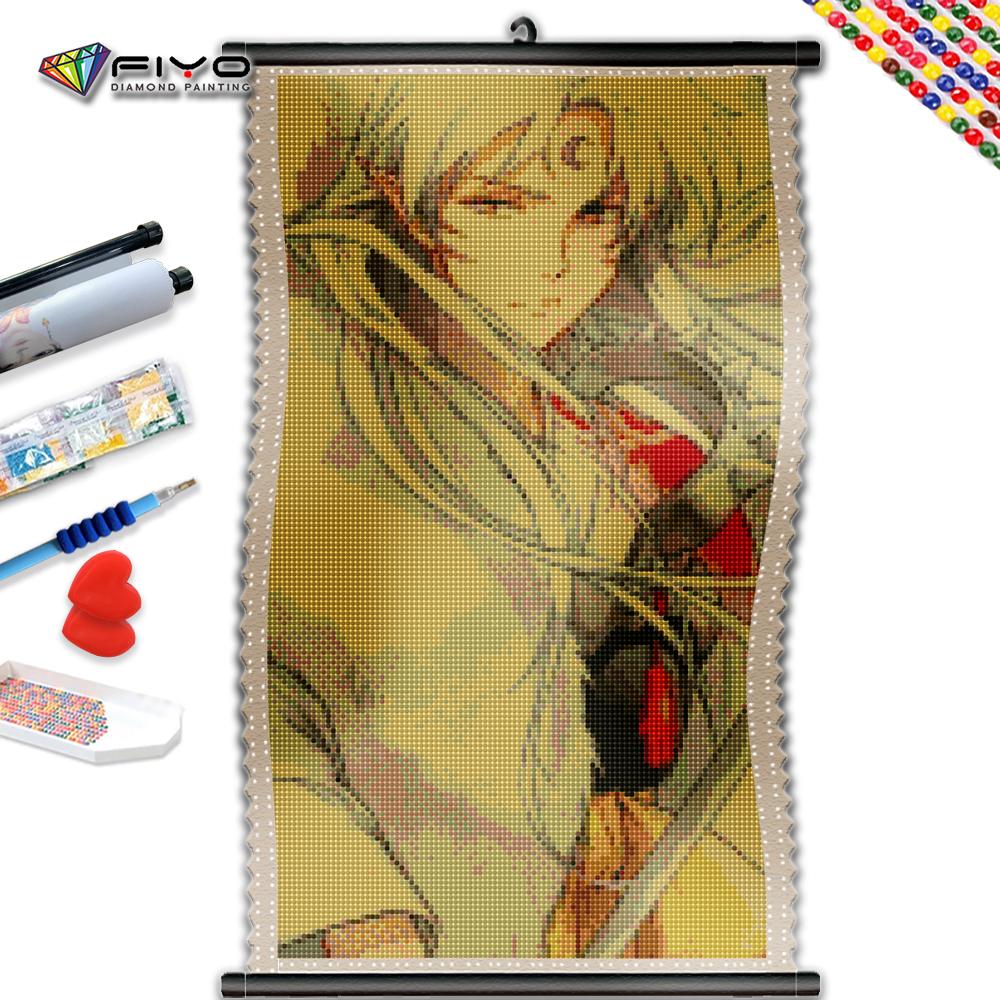 

5D DIY Рамка Алмазная вышивка Красивый мужчина Полная квадратная круглая картина Мультфильм Портрет Мозаика Украшение ручной работы для дома