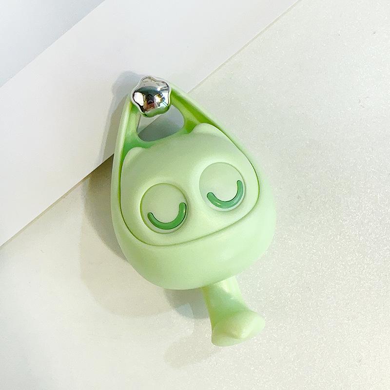 Household Creative Cat Hooks Will Blinking Eyes Cute Sundry Storage Hangers Girl Heart Macaron Strong Sticky Hooks
