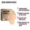 Disposable Nipple Covers Breathable Invisible Round Breast Pasties Anti-Show Through Adhesive Petals