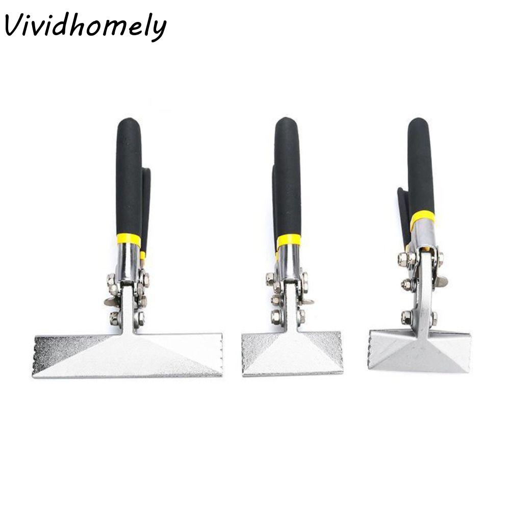 75mm/150mm Sheet Metal Hand Seamer Wide Jaw Flattening Sheet Metal Bending Pliers Non-slip Carbon Steel