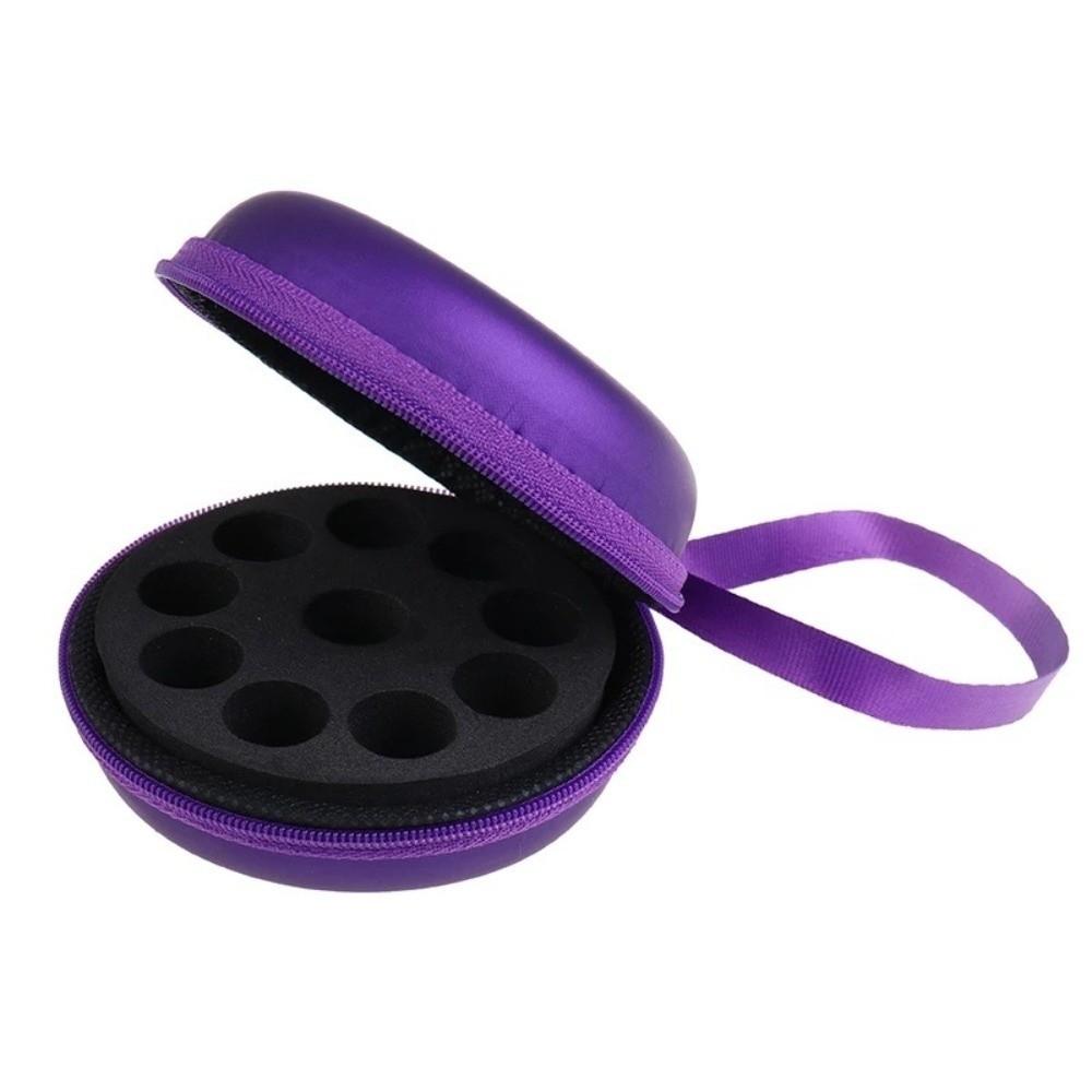 10 Bottles Capacity Essential Oil Storage Box Hard Shell Insulin Vial Protector For Home