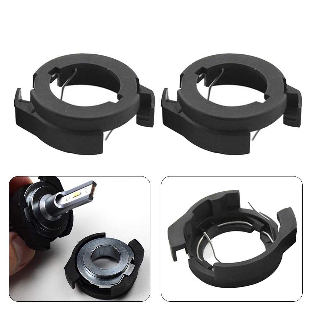 H7 Xenon Bulb Headlight Stable Characteristics 2pcs ABS