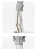 Unisex American Side Stripe Sweatpants: Loose, Straight-Leg Casual Pants for Autumn/Winter, High Street Style.