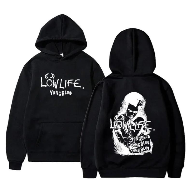 Singer Yungblud Lowlife Hoodie Men Women Fashion Gothic Rock Sweatshirt Men's Casual Fleece Cotton Vintage Pullover Hoodies