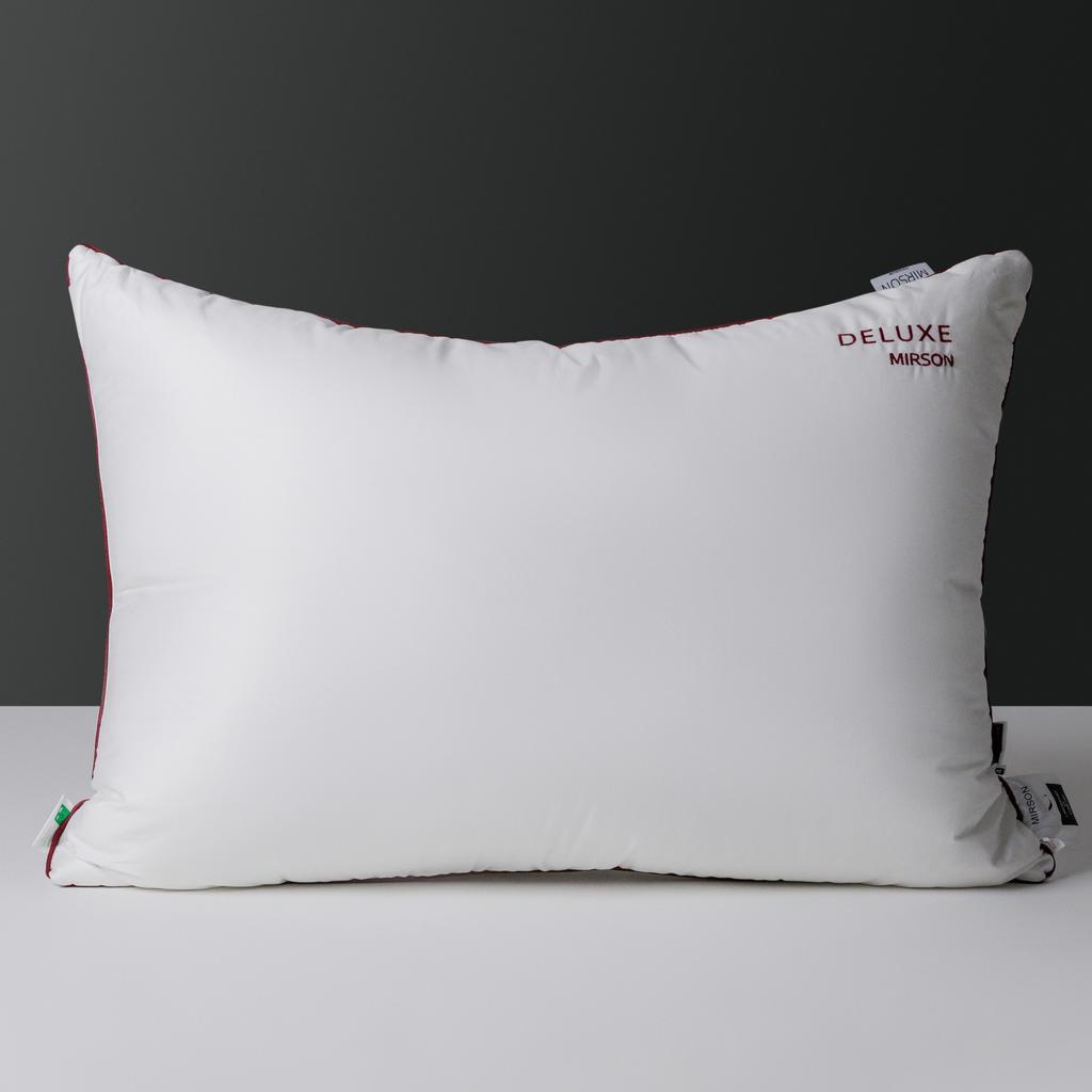 Down-Filled Pillow №901 De luxe Hand Made — 90% down, 10% feather, Fill Power 500, Medium.
