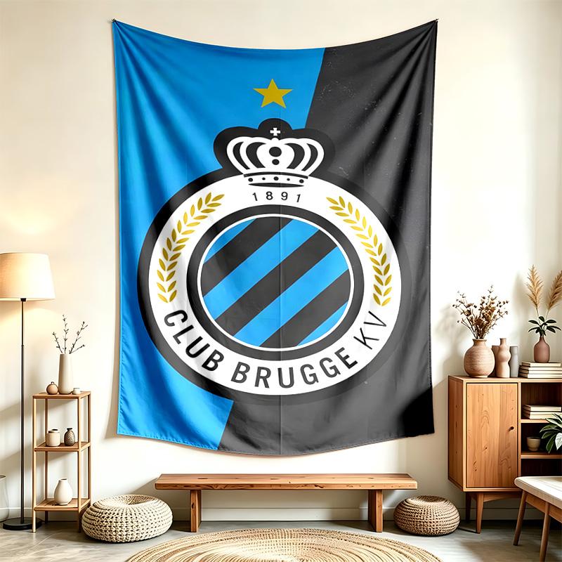 Club Brugge (1) Tapiserie Vhodná Pro Dekoraci Domů Kolejí A Ložnic Měkká Na Dotek A Perfektní Dárek Pro Přátele A Rodinu