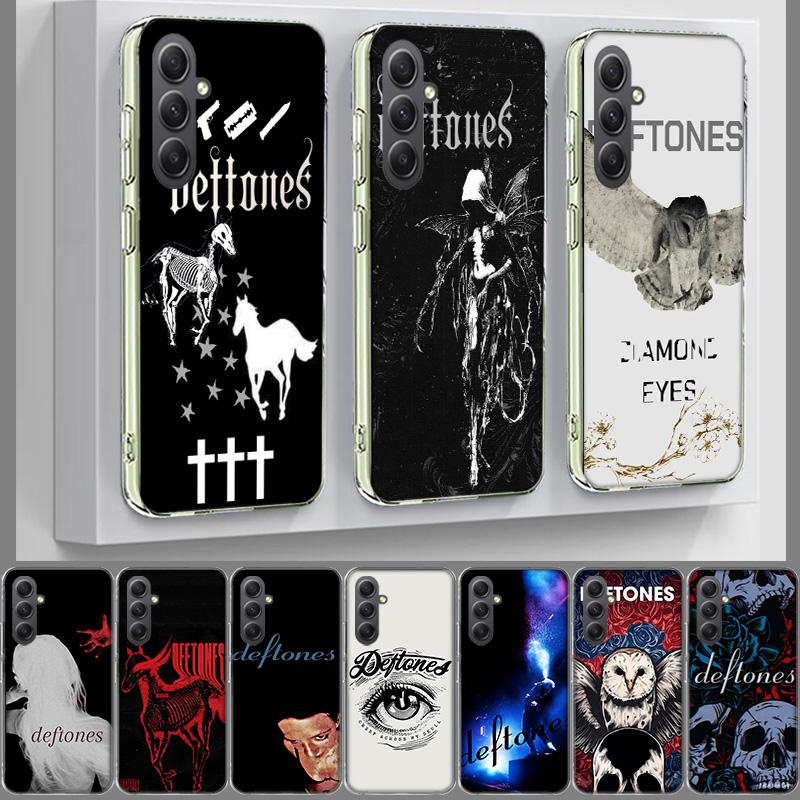 Band D-Deftones Phone Case for Samsung A17 A37 A57 A07 A16 A26 A36 A56 A06 A02S A12 A22 A32 A52S A04S A14 A24 A34 A54 A03 A13 A3