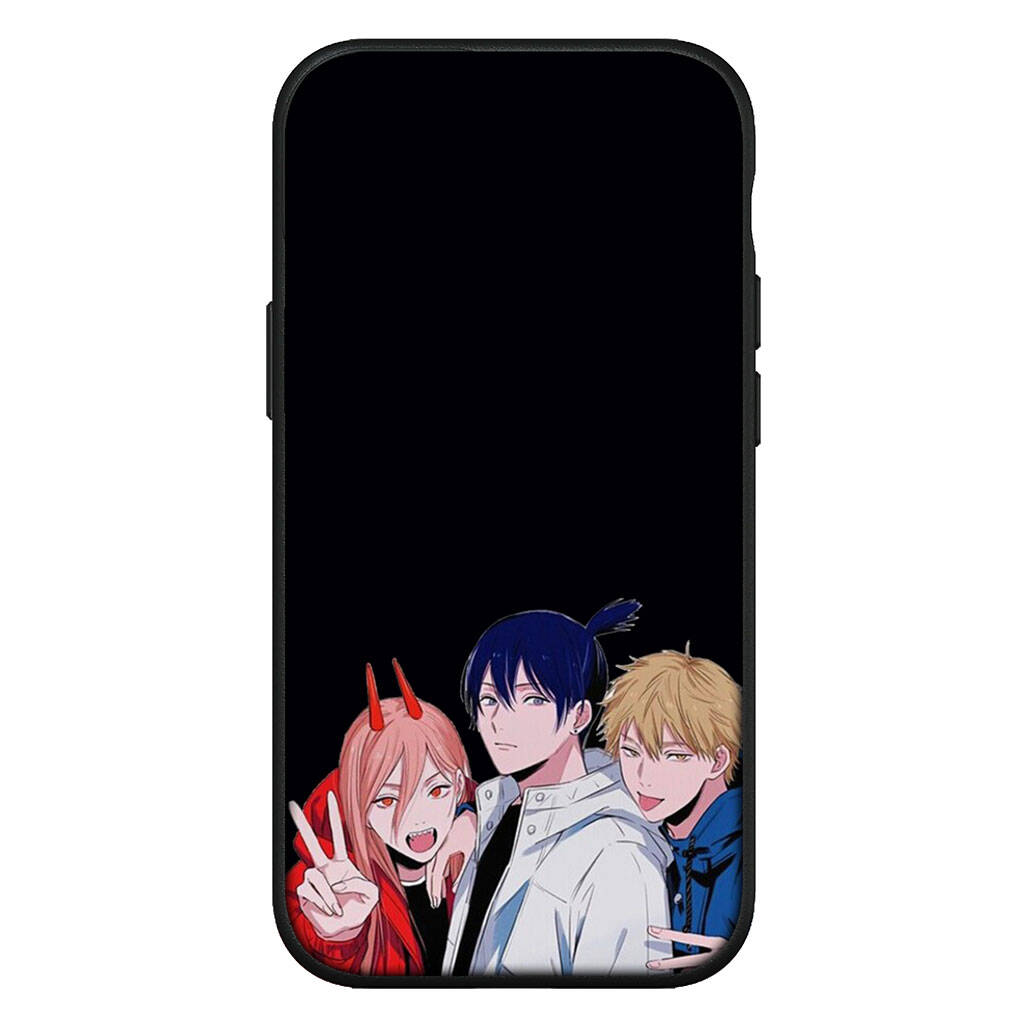 Cover for iPhone 17 16 15 Xiaomi Poco Redmi Note 14 13 12 11 Pro Max 9 16e Samsung Galaxy S25 S24 S23 OPPO Huawei Denji Makima Chainsaw Man Phone Case