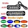 Strobe LED Warning Light 12/24V Signal Light LED Indicator Lamp for Car Truck Trailer Beacon Lamp LED Side Light Led Tail Light