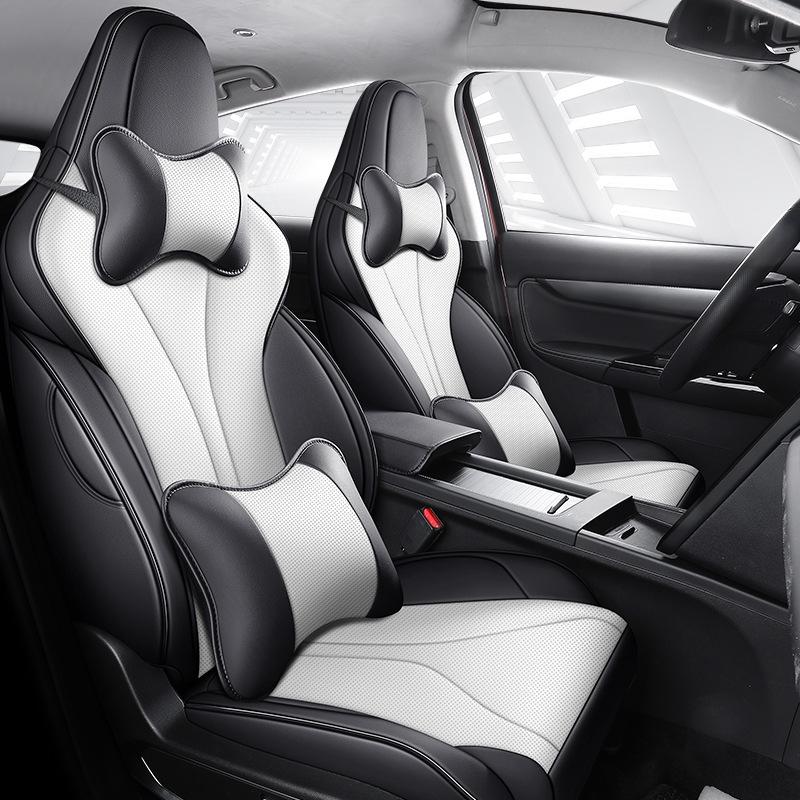 XPENG G3I Leather Seat Covers: All-Season, Full Coverage for Five-Seat Electric Vehicle.