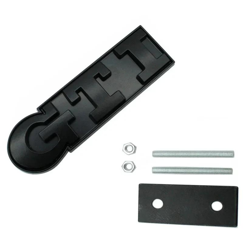 2026 Nowy Dla VW VOLKSWAGEN 1 szt. Metalowy Znak Samochodowy Naklejka Dekoracja Grillu Przedniego Dla VW GTI Passat B6 Golf Mk7 Polo Tiguan