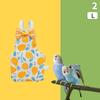 Pañal para Paloma Pañales Para Pájaros Ropa de Tela para Loro Pajarita Lavable Traje de Vuelo para Loro Transpirable Mantener a los Pájaros Limpios