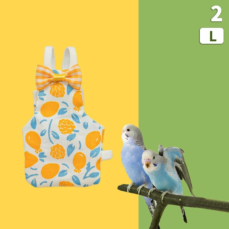 Pañal para Paloma Pañales Para Pájaros Ropa de Tela para Loro Pajarita Lavable Traje de Vuelo para Loro Transpirable Mantener a los Pájaros Limpios