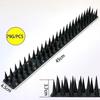 4,8 Meter Taubenabwehr Vogelspikes-Set, Edelstahl-Vogelspikes Sicher für Tauben/Vögel/Möwen/Spatzen, Installiert an Fenster, Balkon, Garten