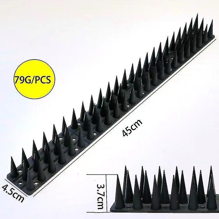 4,8 Meter Taubenabwehr Vogelspikes-Set, Edelstahl-Vogelspikes Sicher für Tauben/Vögel/Möwen/Spatzen, Installiert an Fenster, Balkon, Garten