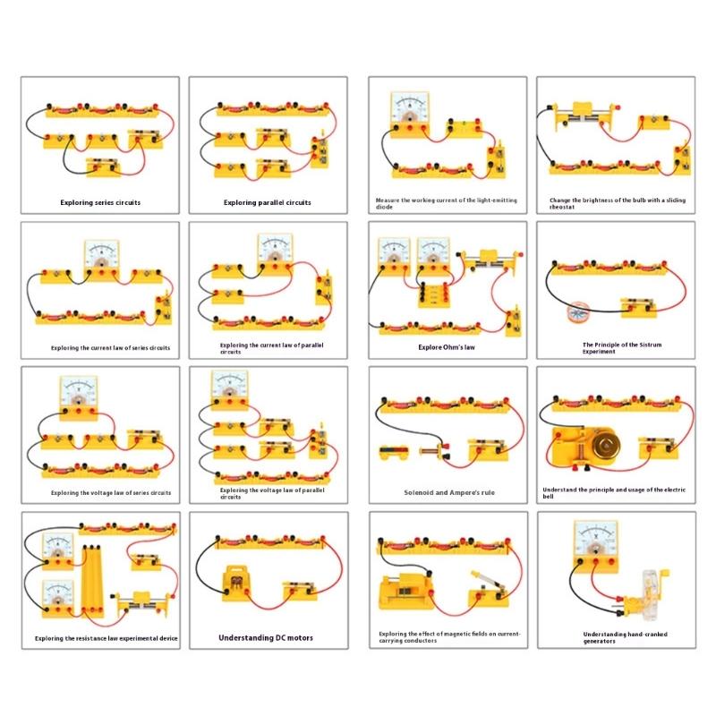 Easy To Use Electrical Circuits Experiment Box With Step By Step Guides For Science Education Teaching Demonstrations