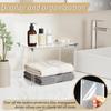 Acrylic Display Risers With 4 Legs Acrylic Stand Clear Shelf Riser Display Stand for Decoration and Organizer