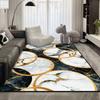 Modern Nordic Big Living Room Rug Home Decoration Luxury Short Velvet Carpet Bedroom Washable Customizable Floor Mat Gaming Room