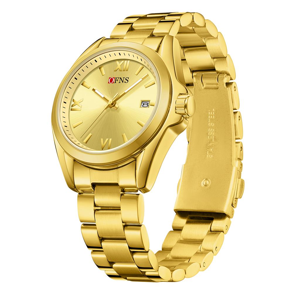 Famale Women Men Watches Luxury Fashion Ladies Quartz Watch 41mm Waterproof Stainless Steel Wristwatch Girlfriend Couple Gift