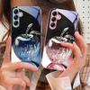Transparent Crystal Apple For Samsung Galaxy A14 4G 20 30 52 20S 21S 22 32 33 34 42 50 51 53 54 70 71 72 73 5G Glass Phone Case