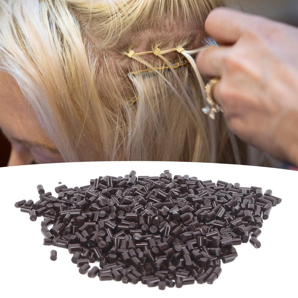 Keratin Glue 100g Granule Hair Extension Brown Fusion Italian Rebond Granules Beads