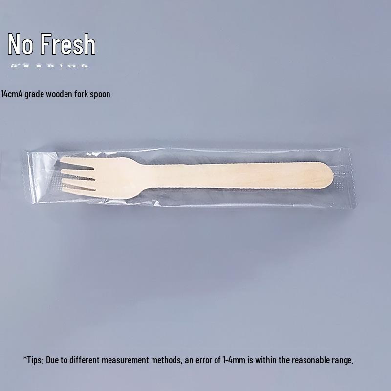 Biodegradable Disposable Wooden Ice Cream Spoons - Individually Packaged for Ice Cream or Popsicles.