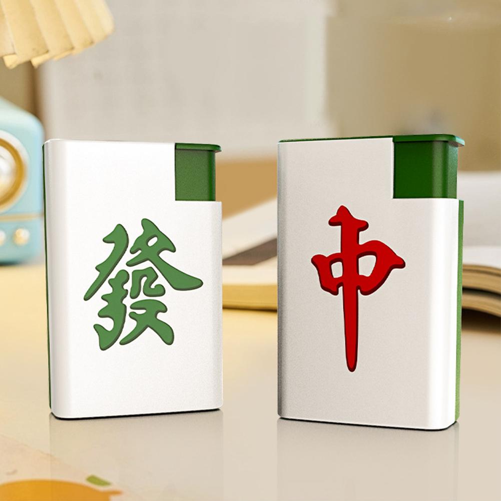 Mini Mahjong Theme Water Gun for Kids Entertainment Water Spray Discharge and Prank Toy