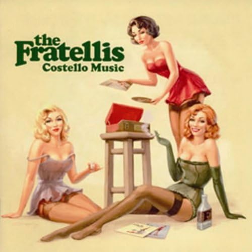 

CD FRATELLIS - Costello Music UICI1052PROMO Drop The Gun Re 2009 Japan ObiRock Used
