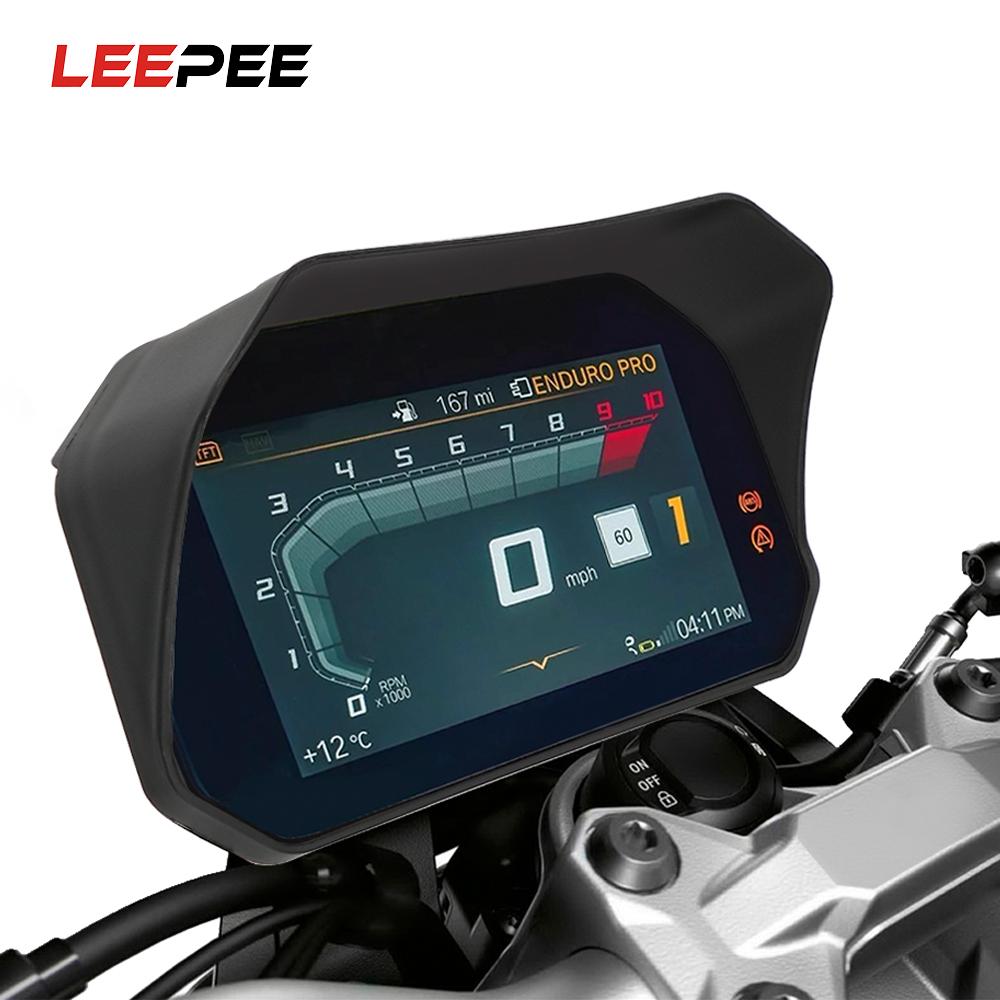 Motorrad Instrumentenhut Sonnenblende Meterabdeckung Schutz Bildschirmschutz für BMW R1200GS LC Adventure R1250GS LC/Adv F750GS GS F850GS