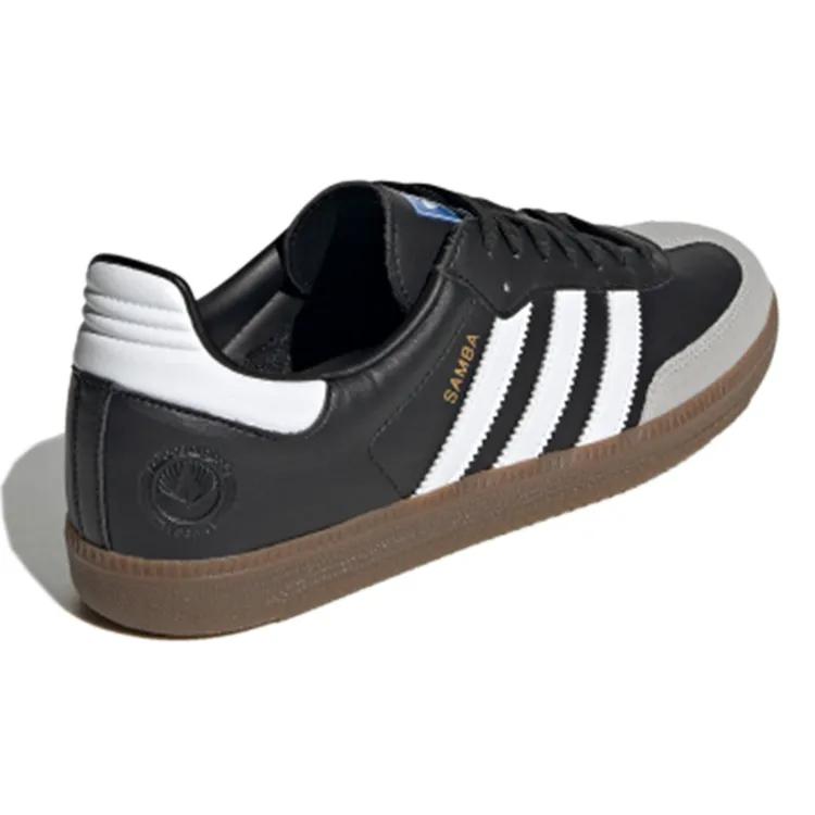 adidas Samba 'Vegan - Black' (Unisex) Cloud White / Core Black / Gum German Army Trainers FX9042