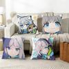 Blue S-Shiroko A-Archive Various Sizes Square Pillow Case For Car Home Bedchamber Decor