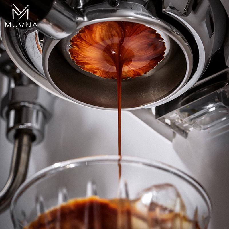 Muvna Ultra-tenký kovový sítko na espresso s více vrstvami Nerezové kávové filtry Pro 51/54/58mm košíček portafilteru