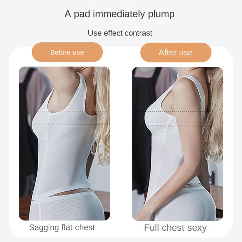 Silicone Push Up Padding Soft Swimsuit Cups Bikini Inserts Sponge Bra Pads  Women