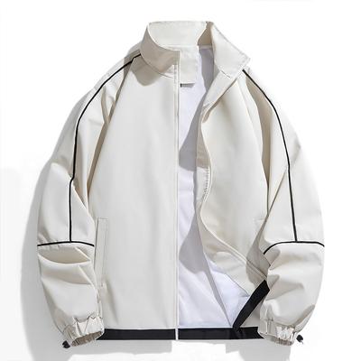 Spring and Autumn New Jacket Men's New Jacket Casual Sports Windbreaker Couples Outdoor Jacket Trendy
